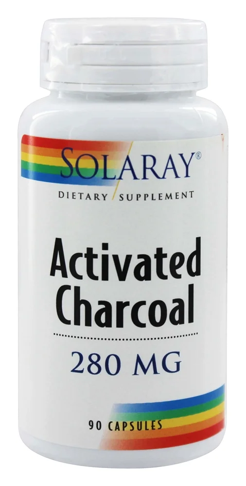 Solaray Activated Charcoal 280 mg 