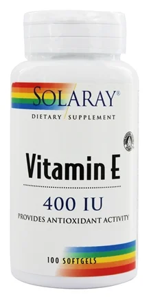 Solaray Vitamin E 400 iu 