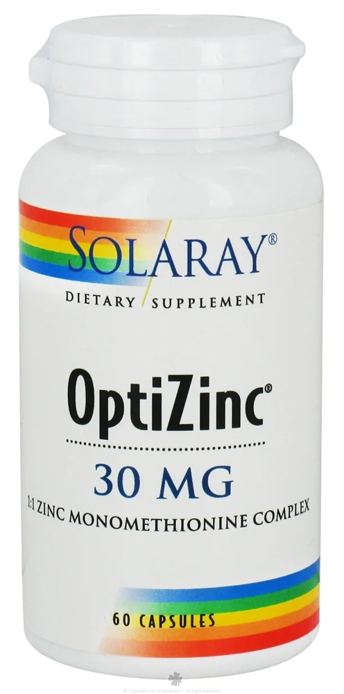 Solaray OptiZinc 30 mg 