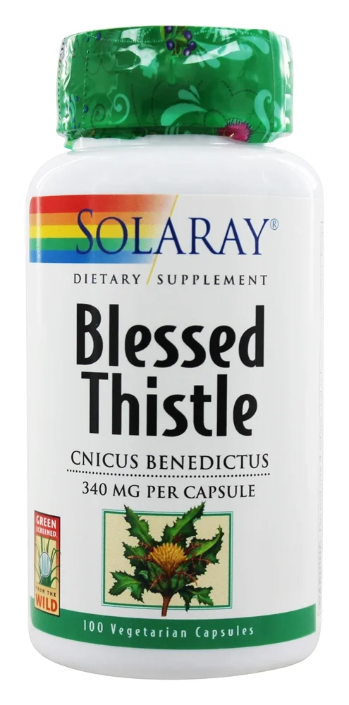 Solaray Blessed Thistle 340 mg 