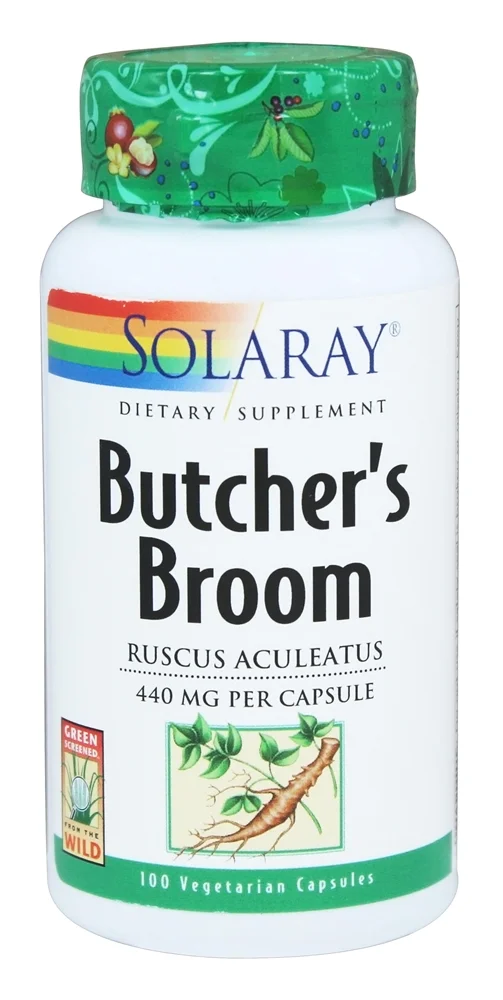 Solaray Butcher's Broom 440 mg 