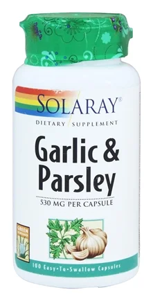 Solaray Garlic & Parsley 530 mg 