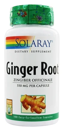 Solaray Ginger Root 550 mg
