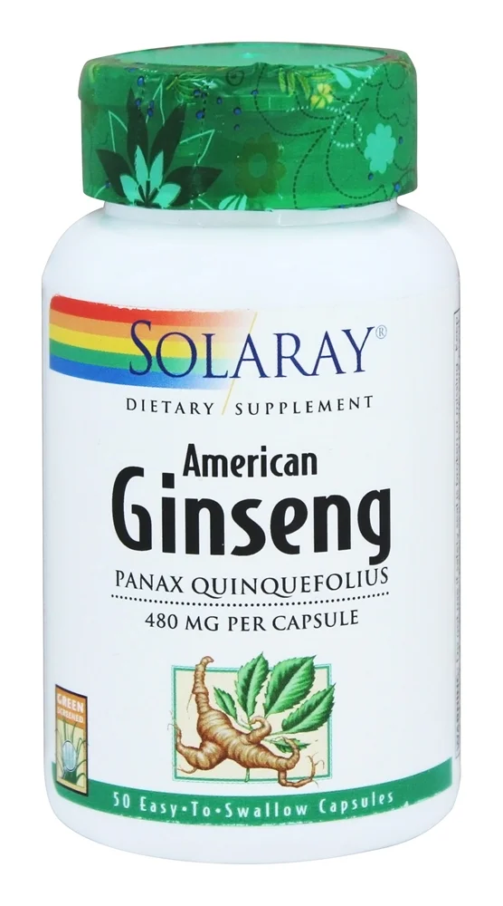 Solaray American Ginseng 480 mg 