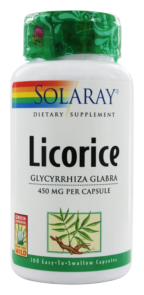 Solaray Licorice 450 mg 
