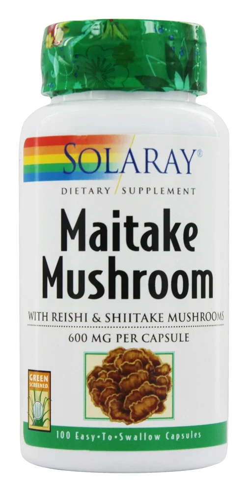 Solaray Maitake Mushroom 600 mg