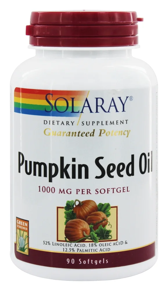 Solaray Pumpkin Seed Oil 1000 mg 