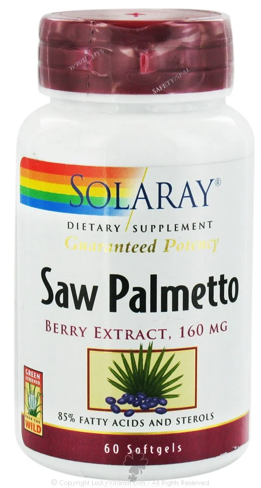 Solaray Saw Palmetto Berry Extract 160 mg 