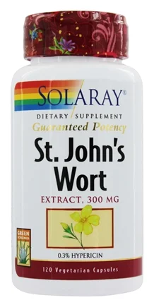 Solaray St. John's Wart Extract 300 mg 60 capsules