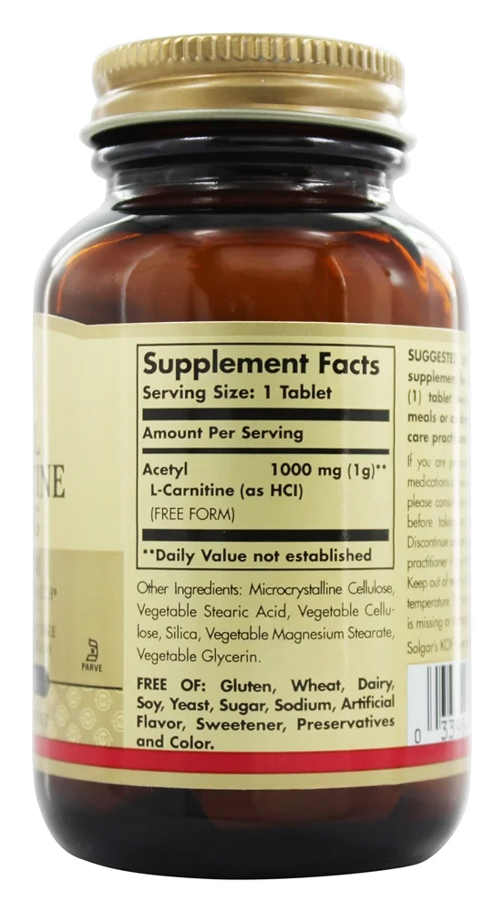 solgar acetyl l carnitine Amazon.com: Solgar L-Carnitine 500 mg - 60 Tablets - Non-GMO, Vegan, Gluten  Free, Dairy Free, Kosher main image 1