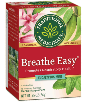 Traditional Medicinals Breathe Easy Tea 16 tea bags