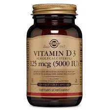 Solgar Vitamin D3 (Cholecalciferol) 5000 IU