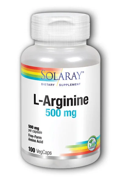 Solaray L-Arginine 500 mg 