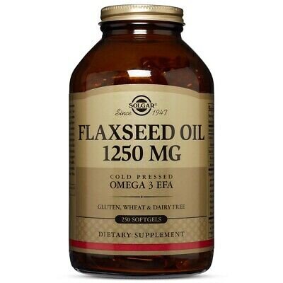 Solgar Flaxseed Oil 1,250 mg