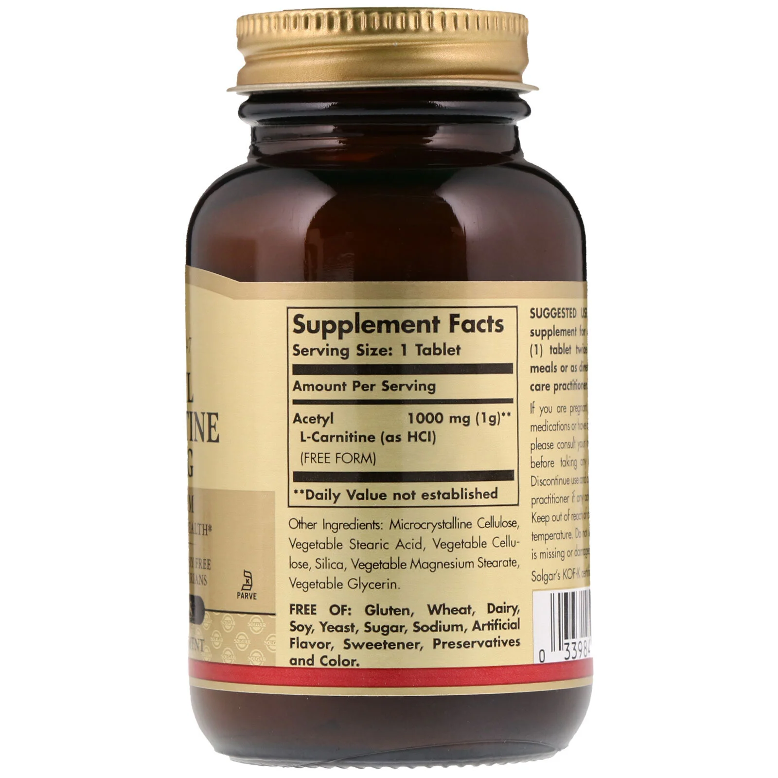 cuanta l carnitina tomar antes de entrenar Puritan's Pride Acetyl L-Carnitine 500mg, 30 Ct – Vitamins House