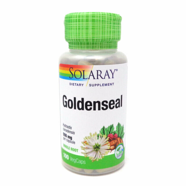 Solaray Goldenseal Root 550 mg 50 capsules