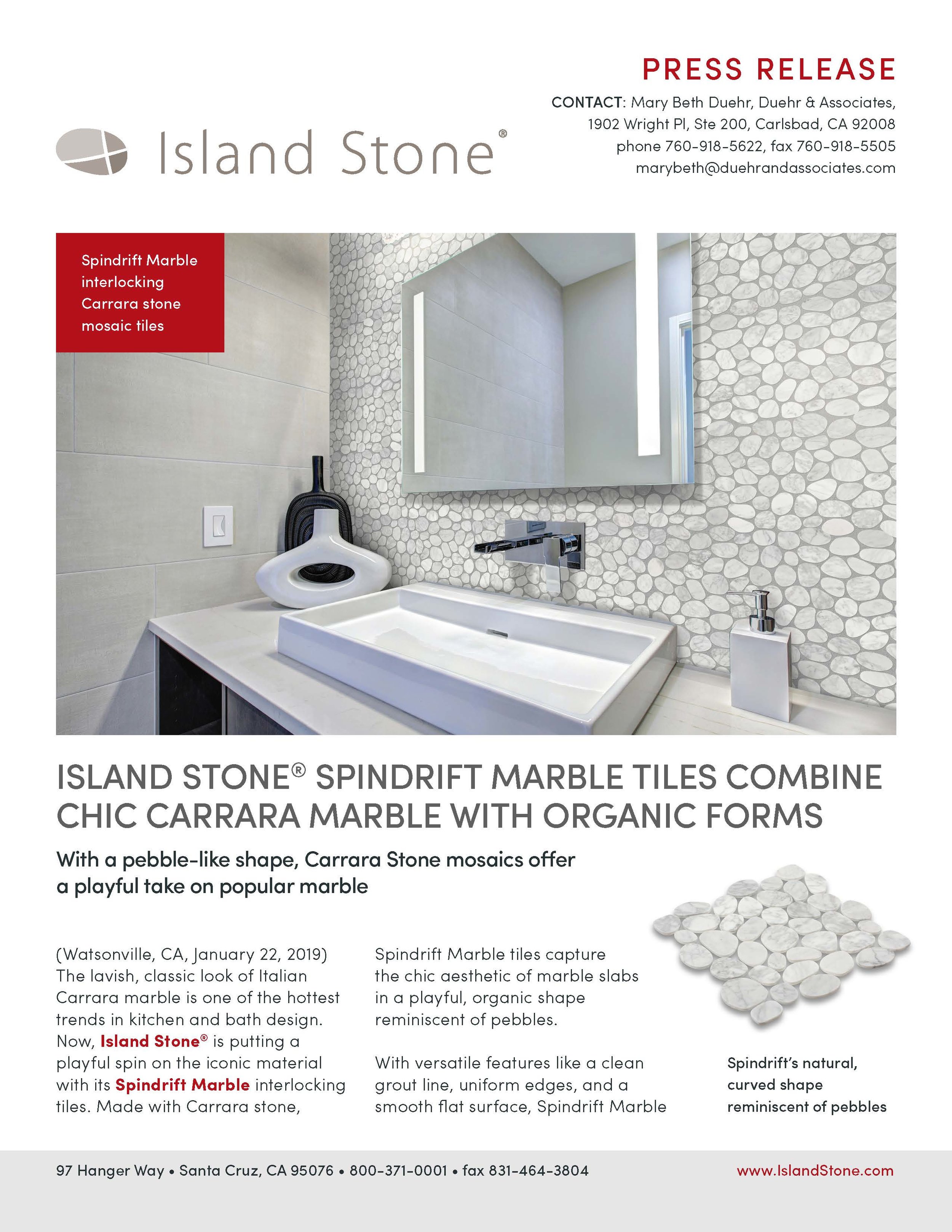 Island Stone Press Release