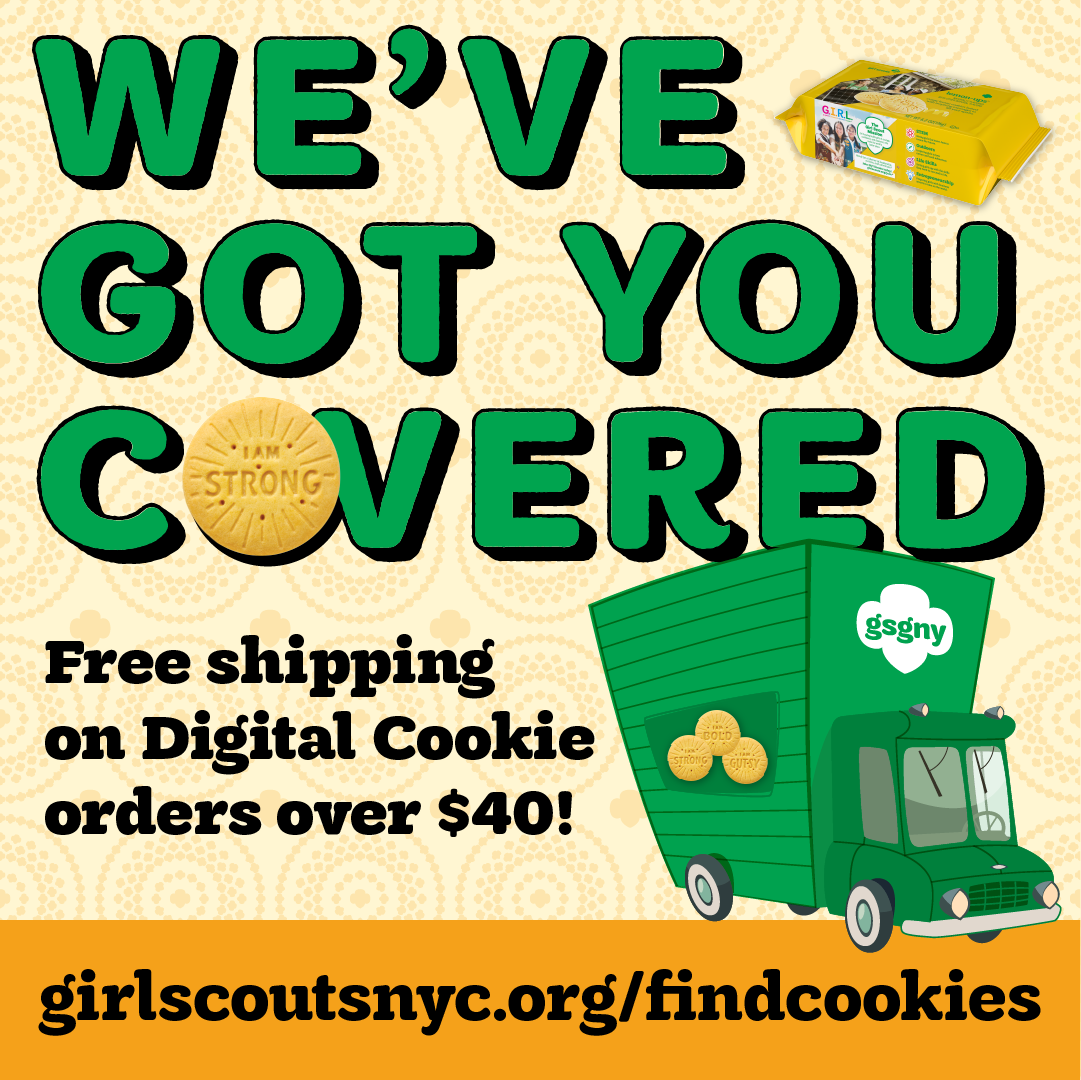 Girl Scouts of Greater NYC Free Shipping Promo