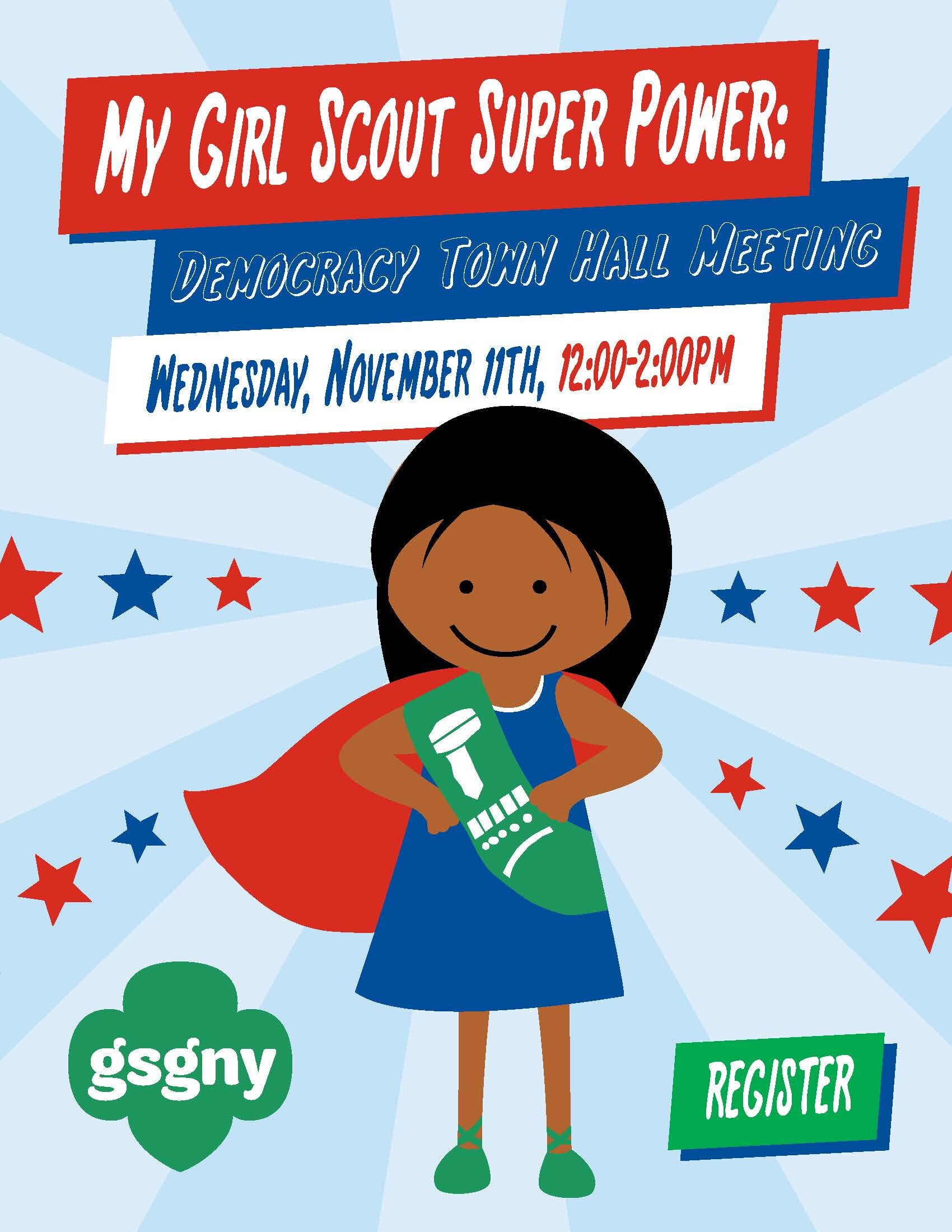 Democracy Campaign for Girl Scouts of Greater New York