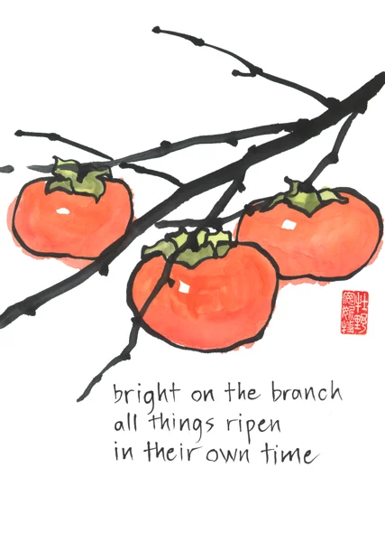 "bright on the branch" © Annette Makino