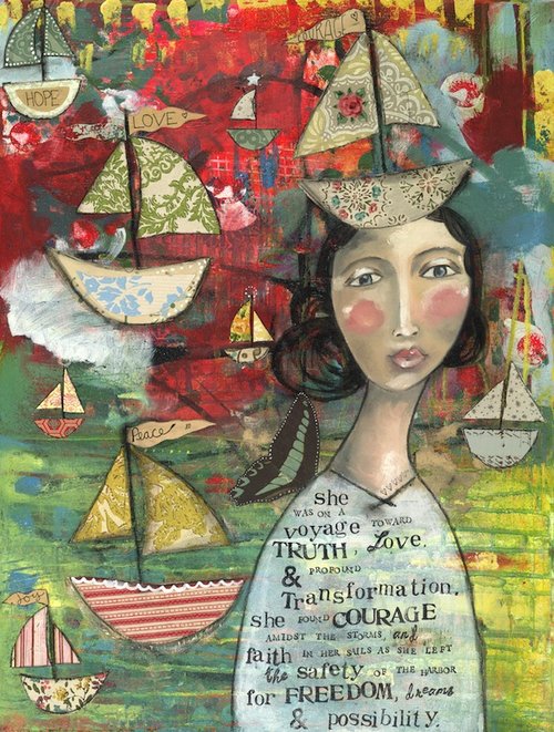 art brand stories: Kelly Rae Roberts — F13