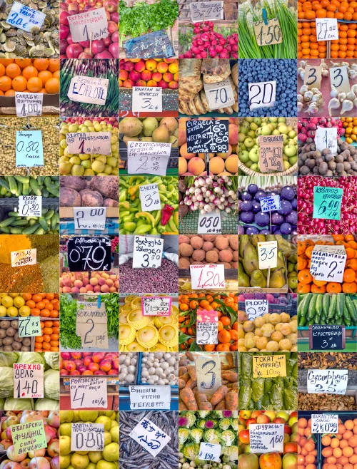 Markets + Hand-drawn signage = Happiness! ©2015 Troy Litten