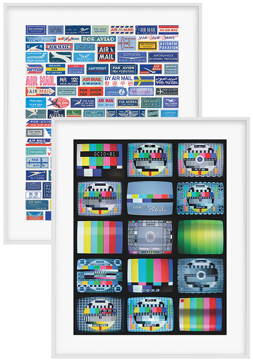 “Air Mail” and “Late Night TV” fine art prints published by The Art Group in 2014. ©2015 Troy Litten