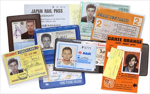 Travel passees from my first trips abroad. ©2015 Troy Litten
