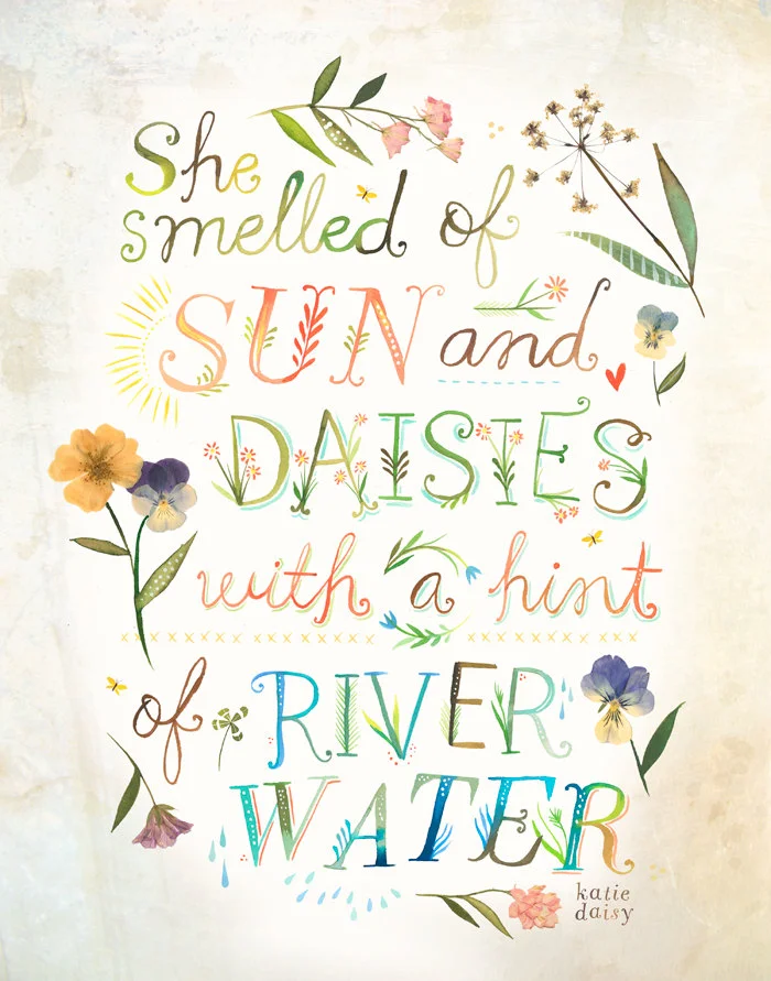 "Sun and Daisies" © Katie Daisy
