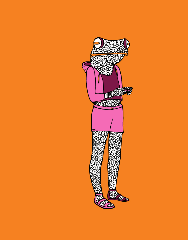 Tweeting Tree Frog