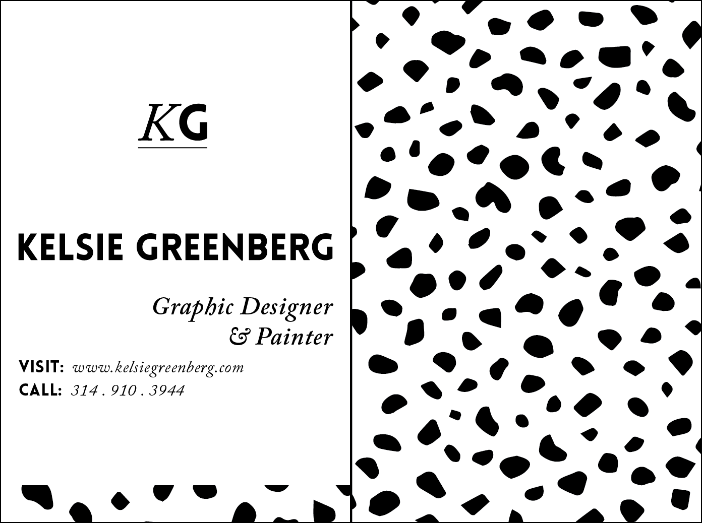 Kelsie Greenberg Business Cards
