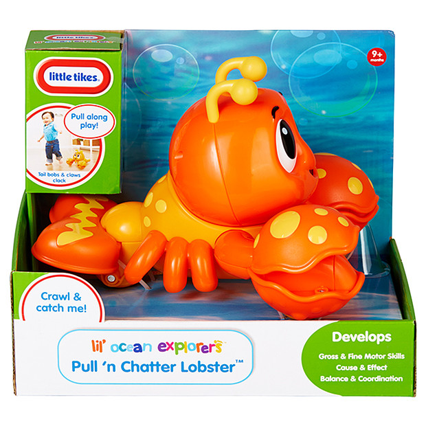 Little Tikes Lil' Ocean Explorers Pull 'n Chatter Lobster
