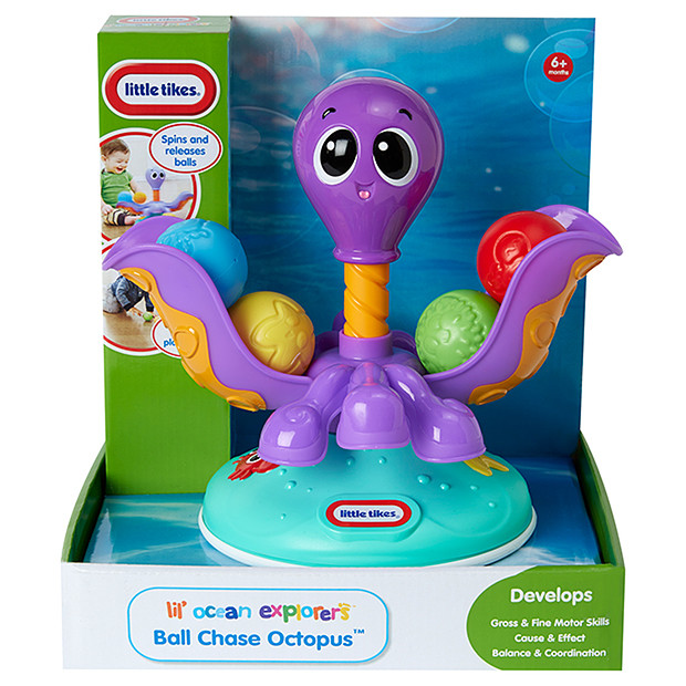 Little Tikes Lil' Ocean Explorers Ball Chase Octopus