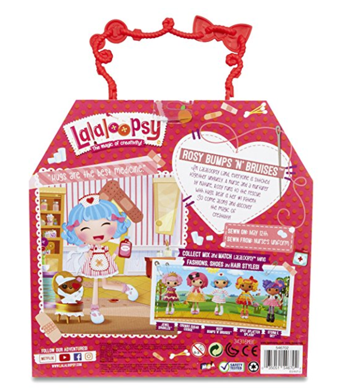 Lalaloopsy Minis Rosy Bumps 'N' Bruises (back)