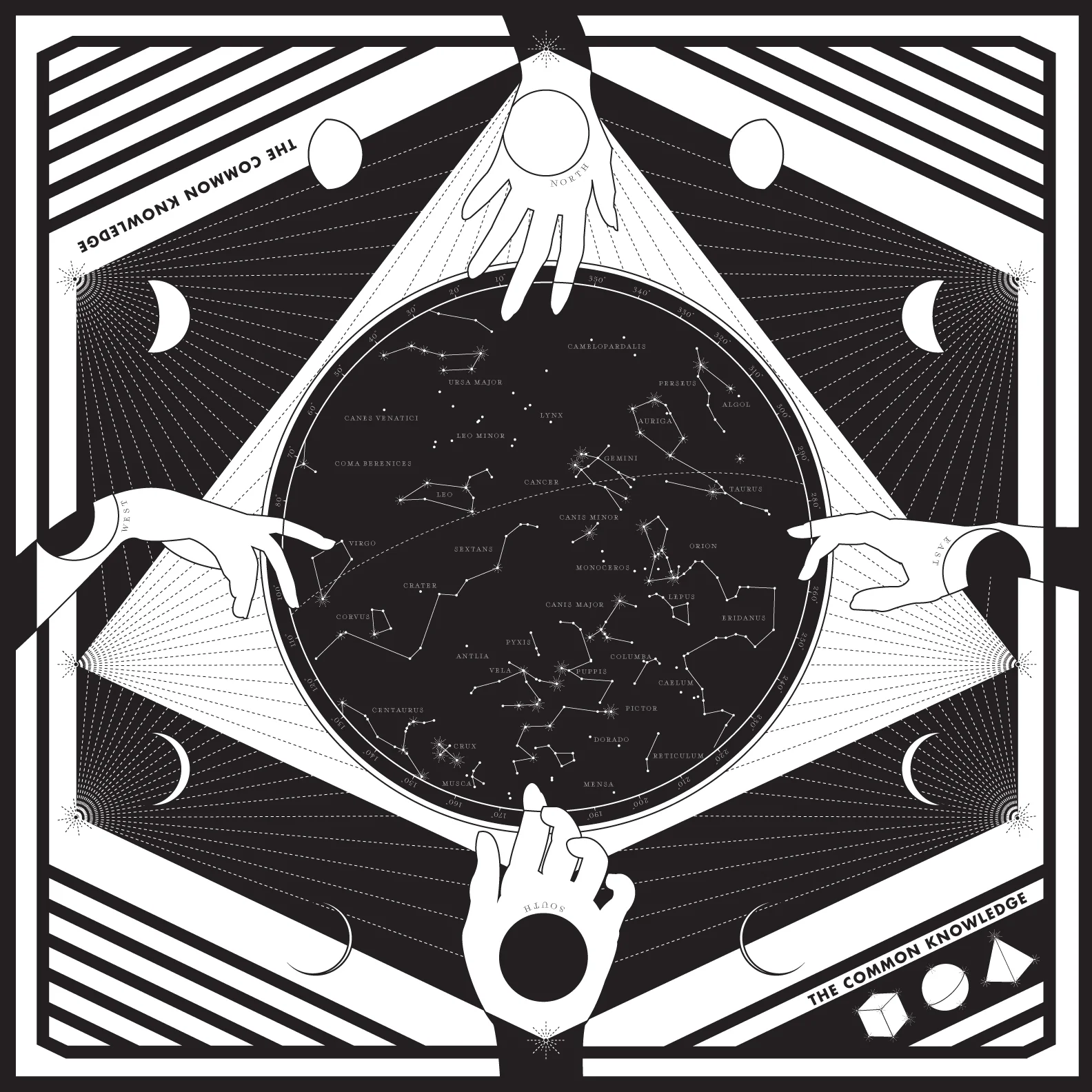 The Common Knowledge - Celestial Sisters Scarf