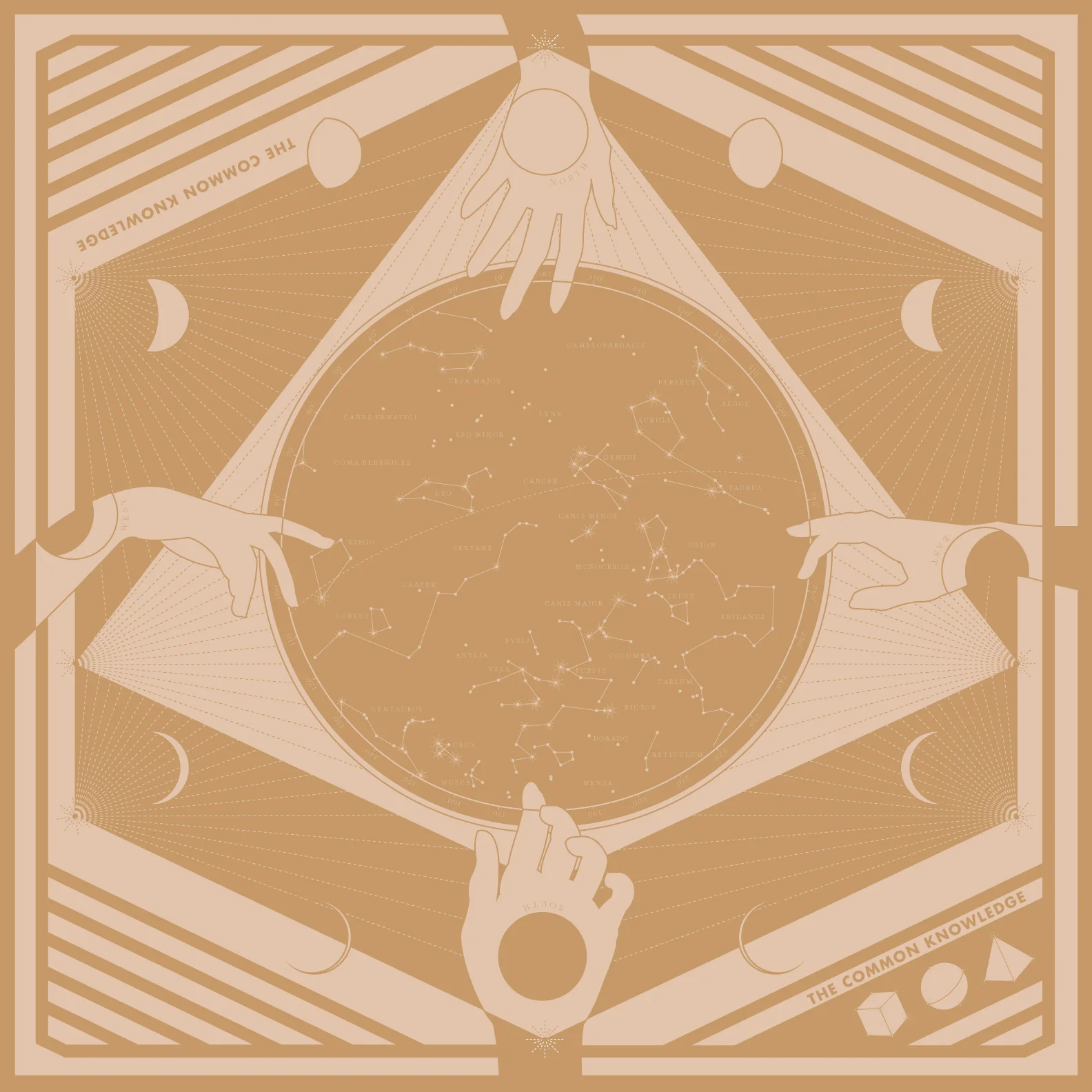 The Common Knowledge - Celestial Sisters Scarf