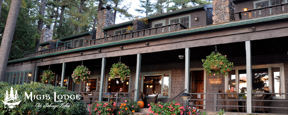 Migis Lodge on Sebago Lake (Maine)
