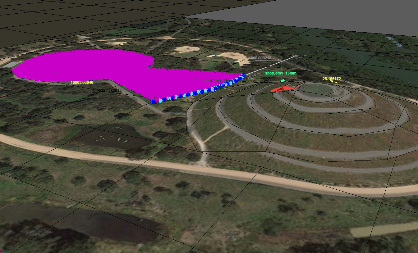 previsualisation of crowd. 