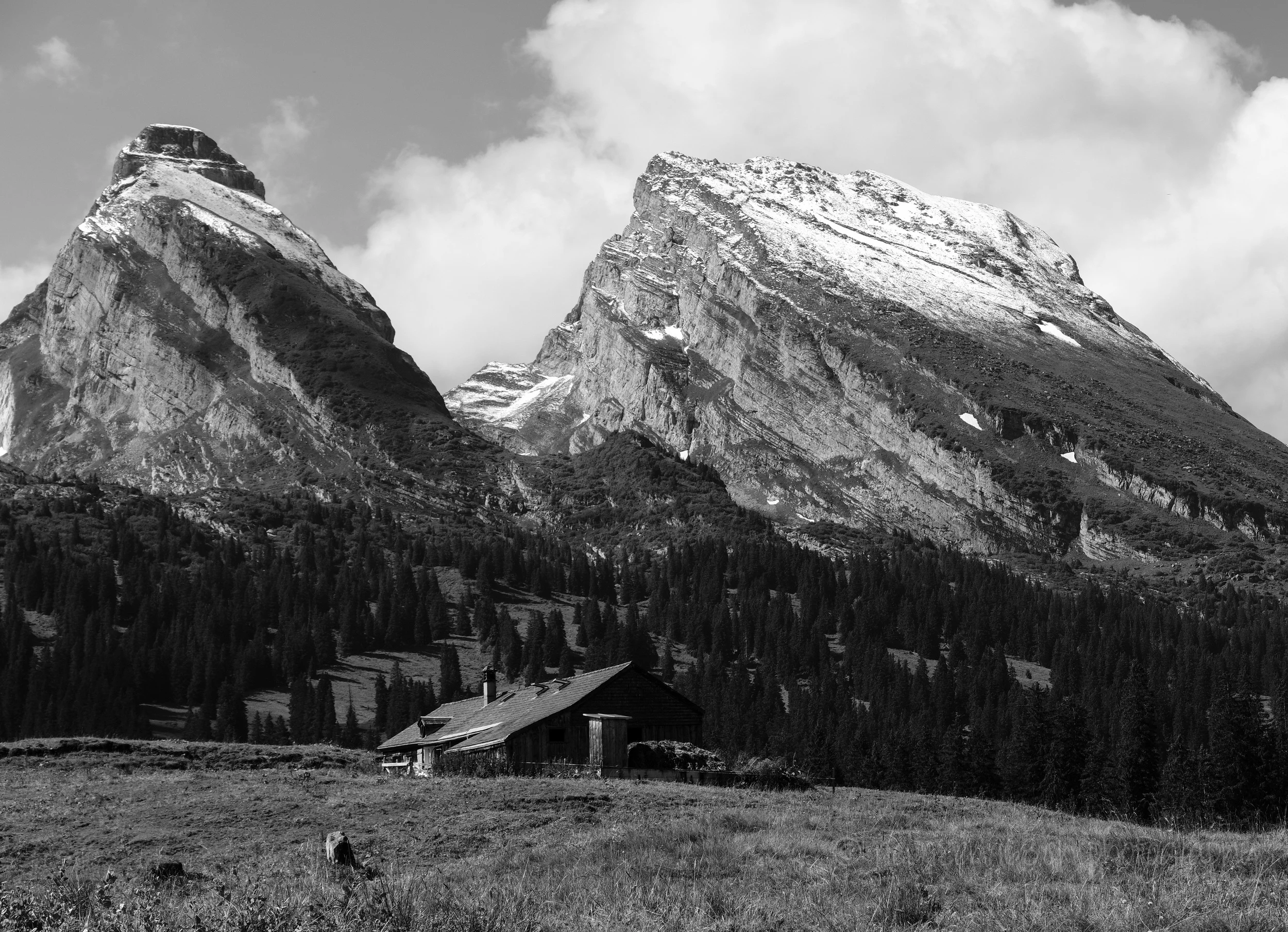 churfirsten von norden. zustoll, brisi