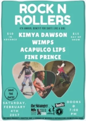 Annual benefit for Seattle Based non-profit Skate like a Girl . See more information at Girlsthatshred.org