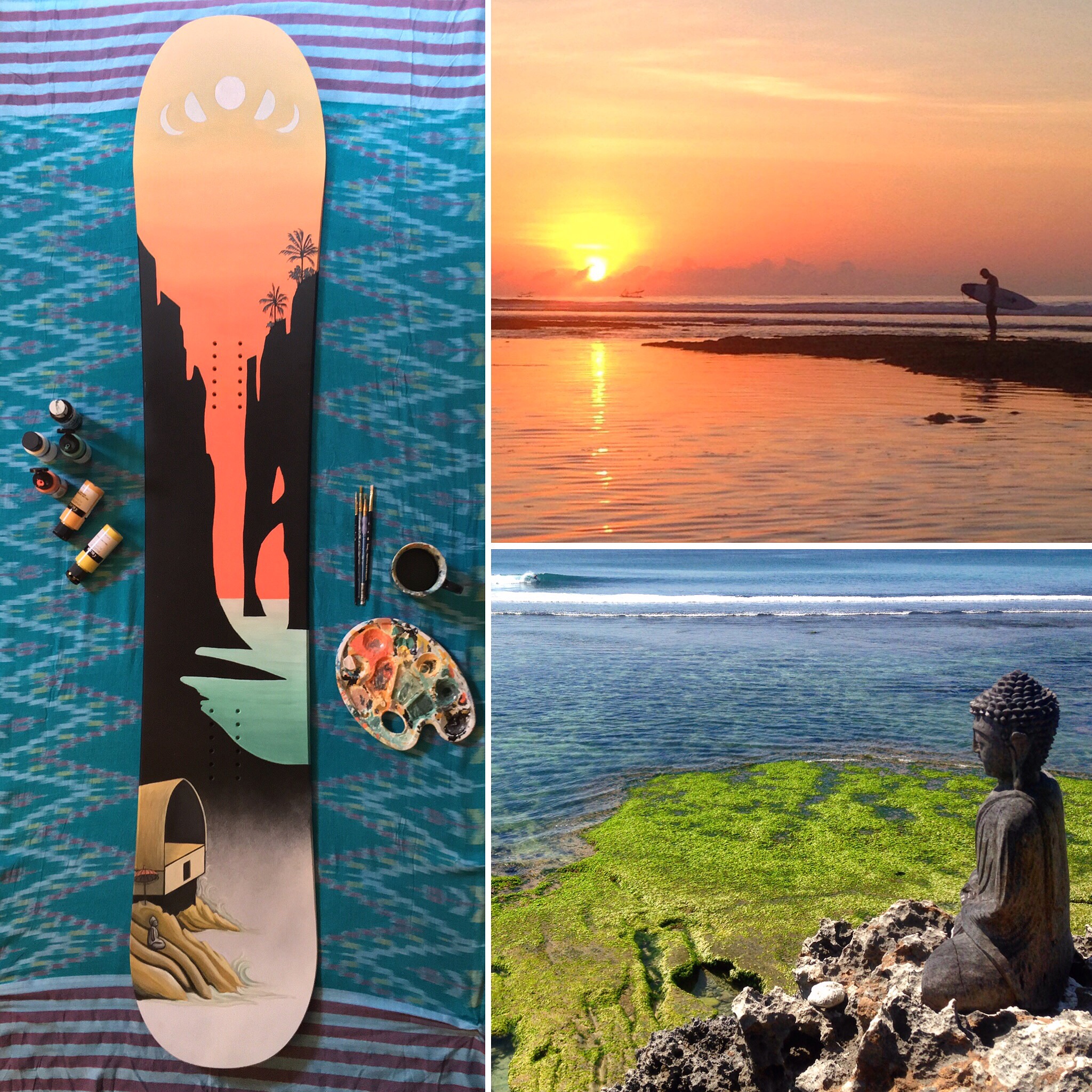 Ode to Bali board, 2015