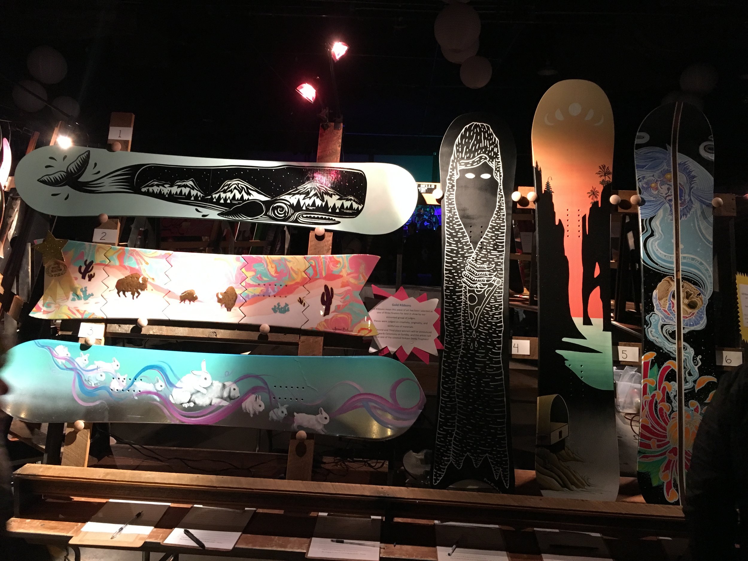 Boards at the 2015 Kick-off Party
