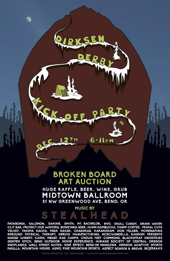 2014 Kick-off Party poster design