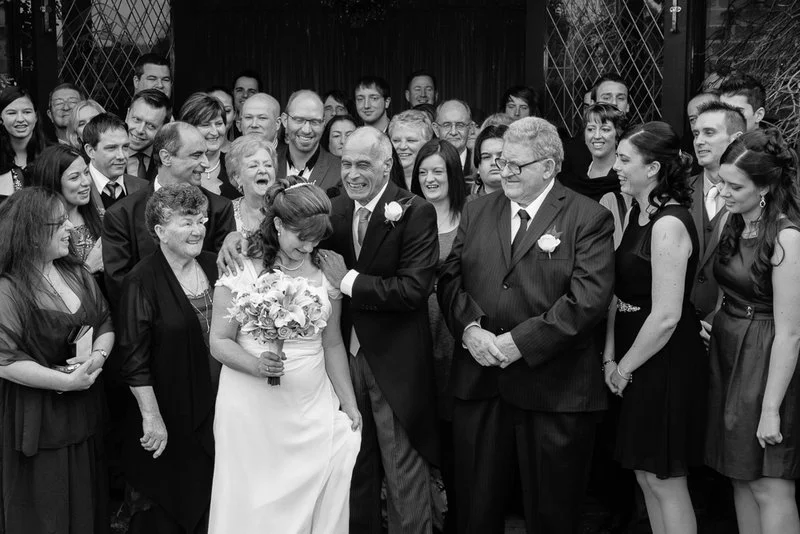 Do you take some formal family, group and bridal party portraits? YES of course. Although technically speaking these are not 'Wedding Photojournalism' I understand some are required & therefore happy to allocate time during the day.