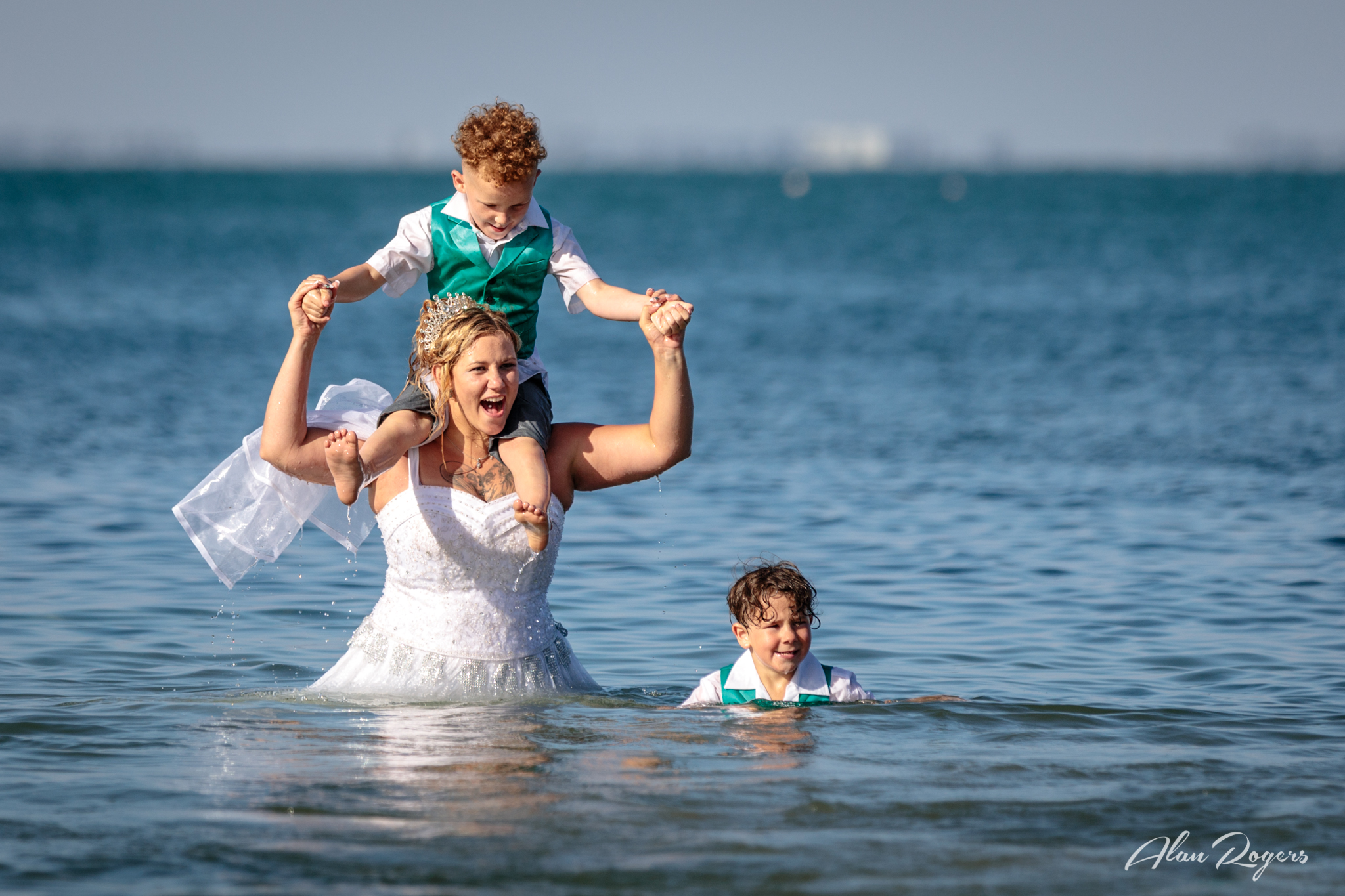 Cooling Off - Main Beach, Geelong, Australia.