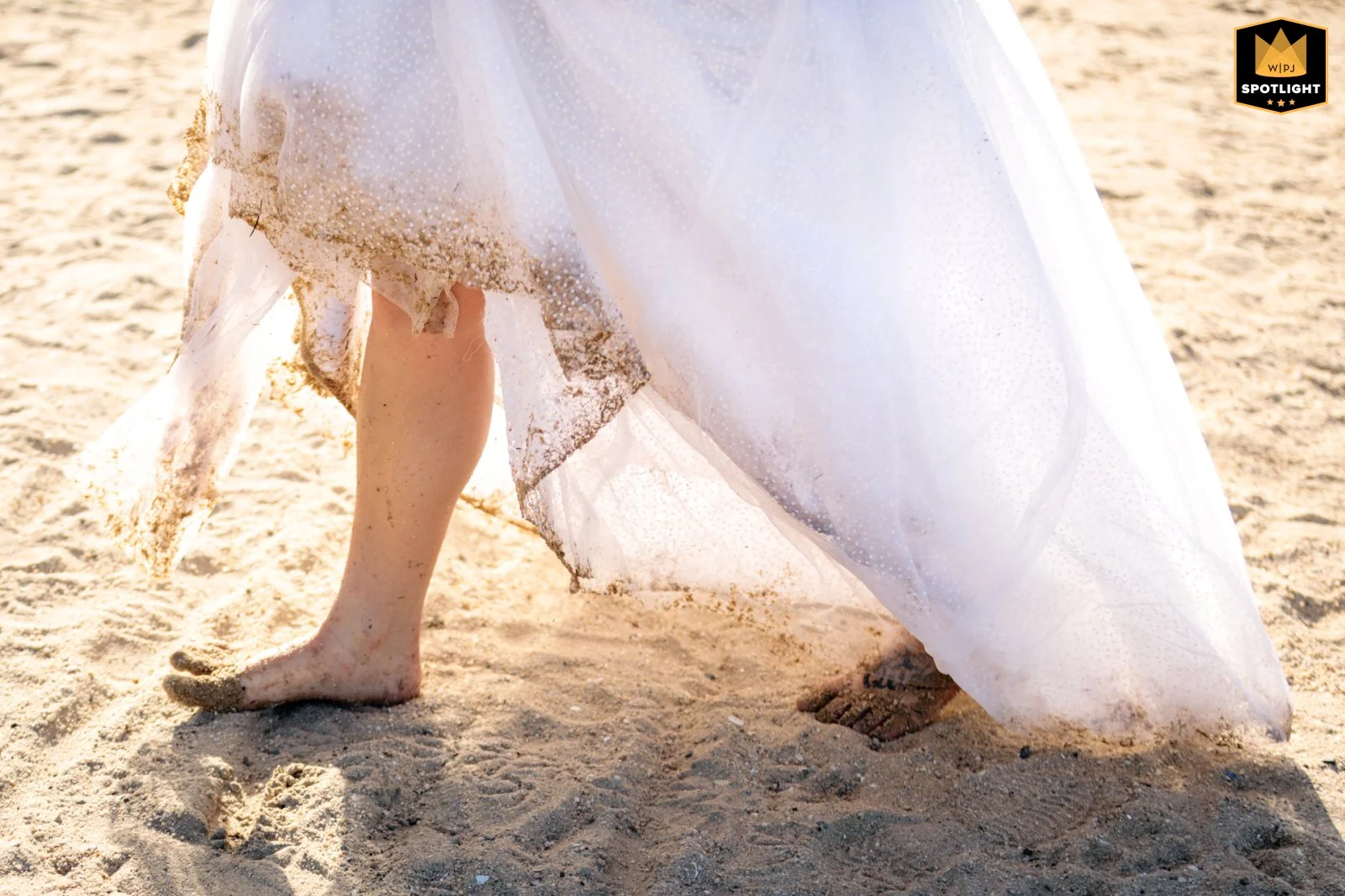 Bride on the beach