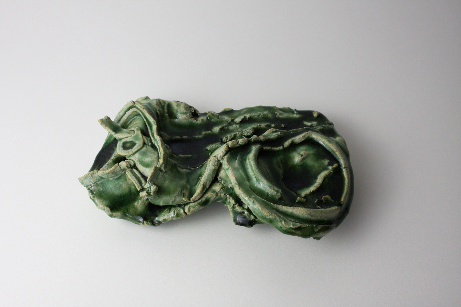  2016  2.25 x 8.25 x 5 inches  Glazed Ceramic 