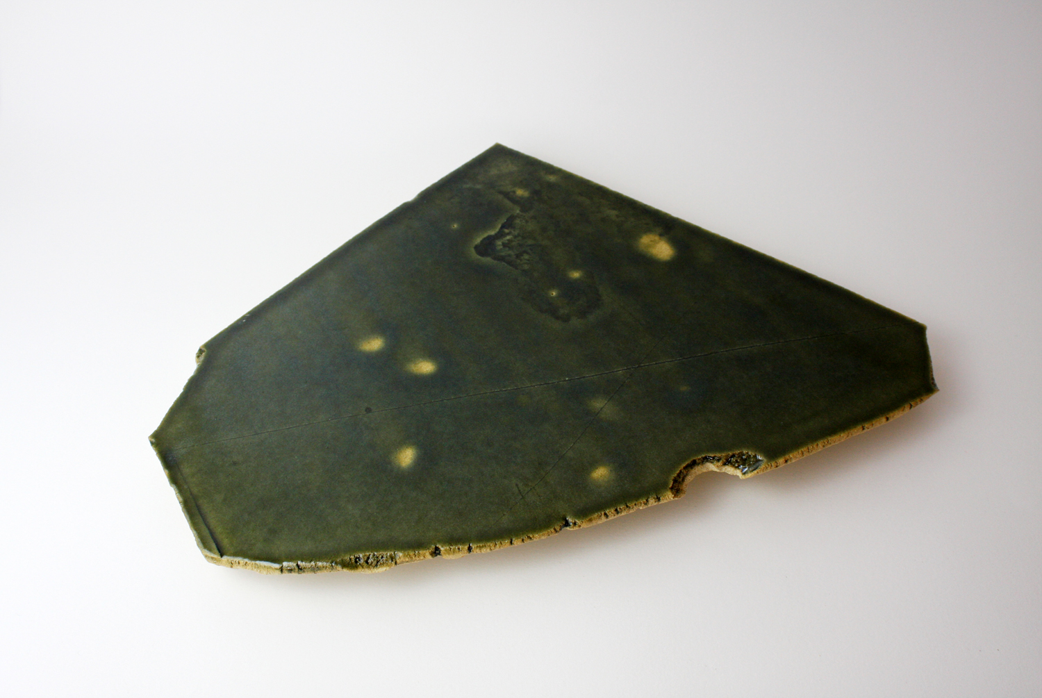  2016  1 x 16.75 x 11.25 inches  Glazed Ceramic 