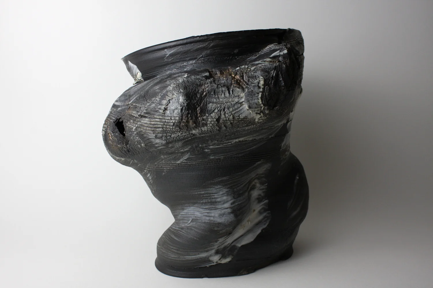  2016  9.5 x 8.75 x 8 inches  Glazed Ceramic 