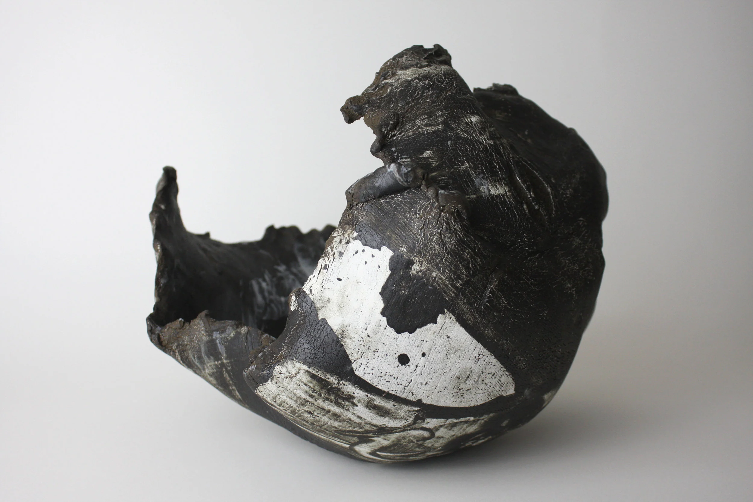  2017  10 x 13 x 11.5 inches  Glazed Ceramic 